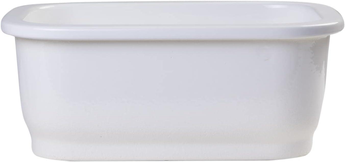 18.25'' L Undermount Single Bowl Fireclay Kitchen Sink