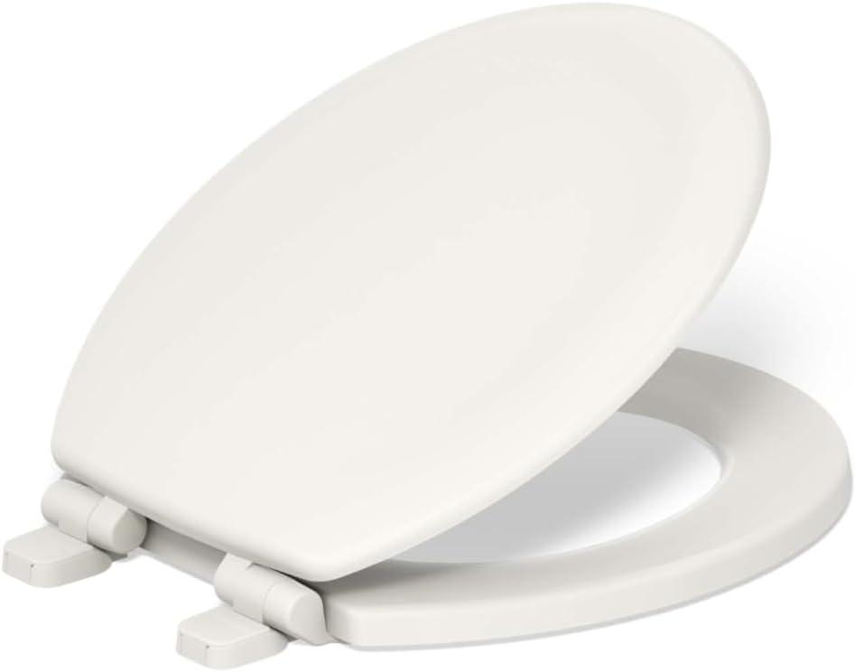 Stonewood Quiet-Close Compression-Molded Wood Toilet Seat