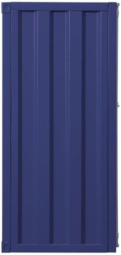 28" CargoChest Blue - Acme Furniture: Metal Storage Locker, No Assembly Required