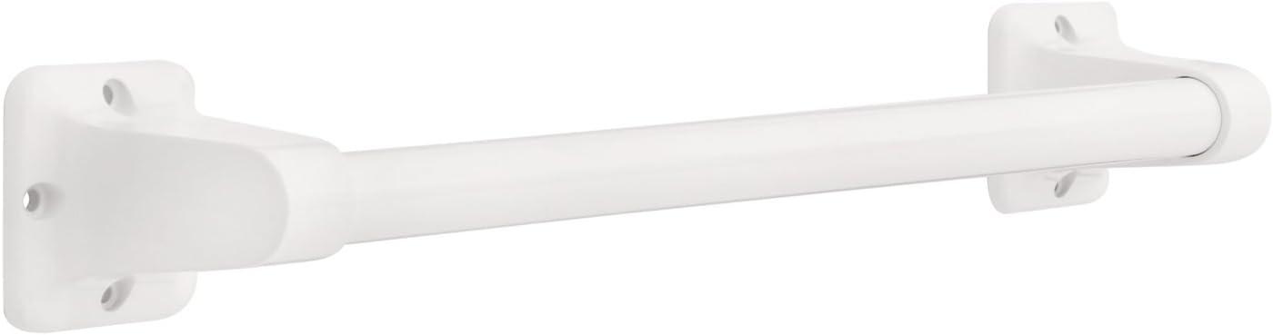Delta 2.9-in White Wall mount Grab Bar ( 500-lb Weight Capacity )