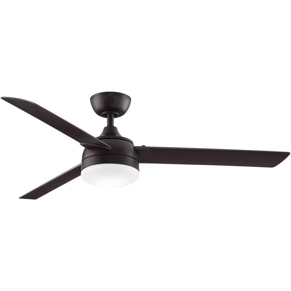 Alya Indoor / Outdoor Ceiling Fan + Light - Dark Bronze