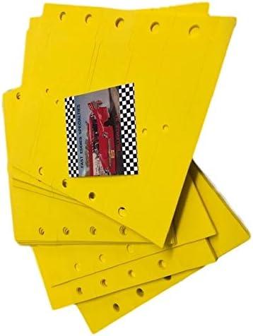 Yellow Self Locking Key Tags ( 50 per pack)