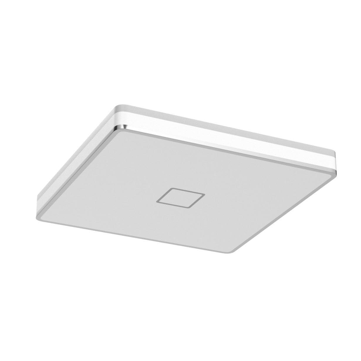 Airand LED Ceiling Light Fixtures Flush Mount 12.8inch 24W Bright White Square LED Ceiling Lamp 5000K, 2050LM Daylight Waterproof Bathroom Ceiling Light for Kitchen Hallway Porch Living Room Bedroom
