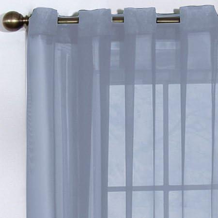 Arm & Hammer Curtain Fresh™ Odor-Neutralizing Sheer Voile Grommet 59 x 63 Curtain Panel in Ivory