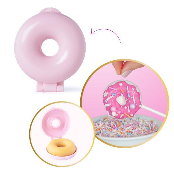 The Original My Little Cakepop Pro Cake Pop Mold since 2010. Donut Shaped. Injection Molded with ABS Food Grade BPA Free Plastic. Hygienic and strong. Use for Cake Pops, Play Dough, Soap, and More.