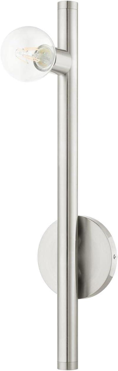 Livex Lighting Bannister 1 - Light Wall Light in  Brushed Nickel