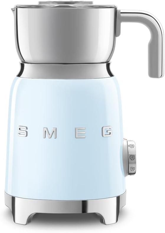 SMEG Pastel Blue Retro Milk Frother