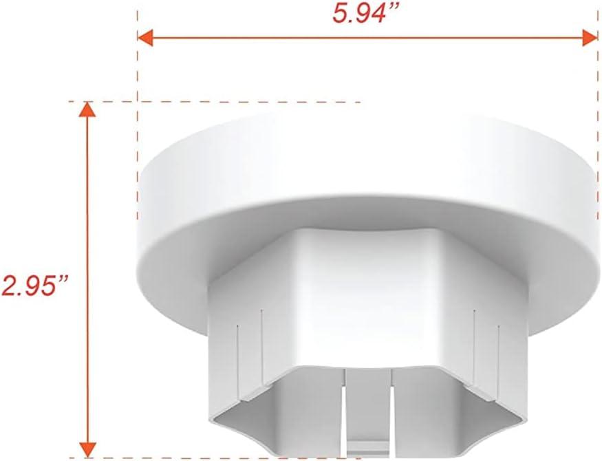 GE Ultra Bright Cool White Utility Light Fixture: LED Garage & Utility Room Light, 8000 Lumens, 80W, Energy Star Certified