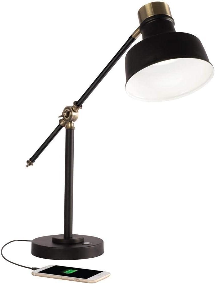 Wellness Series Balance Desk Lamp: Touch Sensor, 3-Way Light, ETL Listed, Includes LED Bulb - OttLite