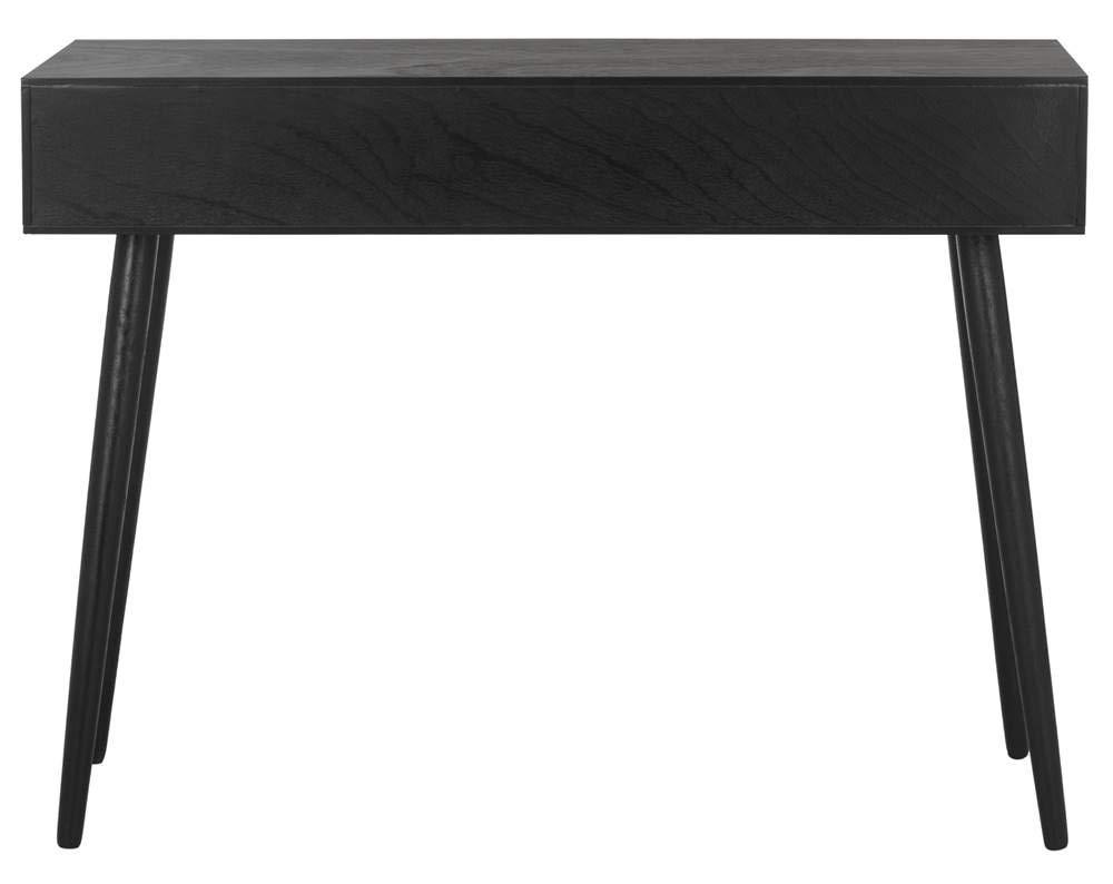 Albus 3 Drawer Console Table - CNS5701D - Black - Safavieh