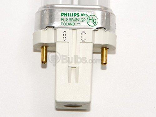 Philips 9w Single Tube 2-Pin G23 4100K Cool White Fluorescent Light Bulb