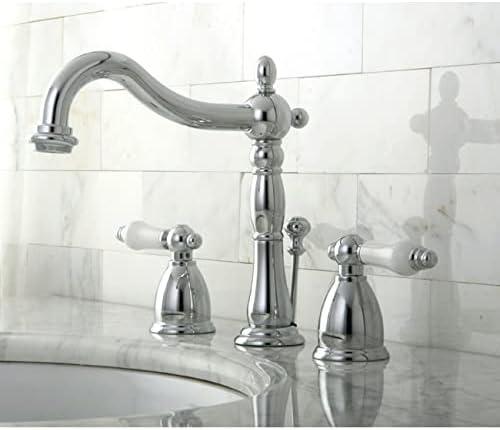 Heritage Widespread Bathroom Faucet with Drain Assembly