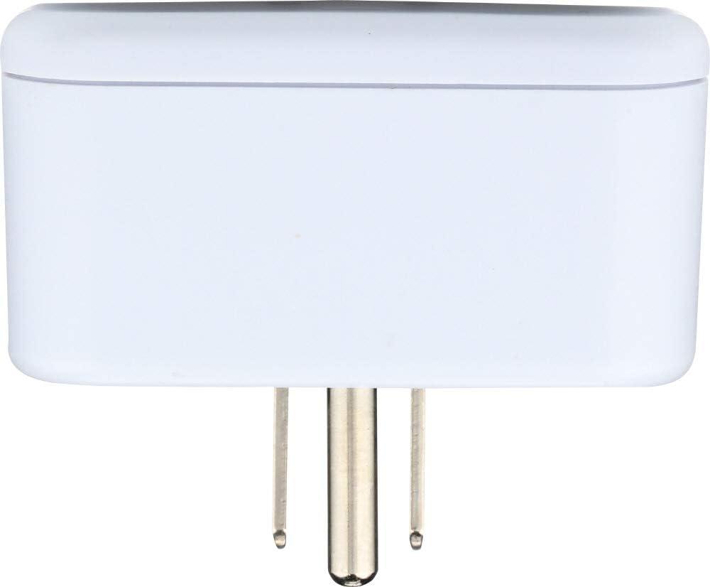 White Wireless Motion Sensing Plug-In Light Control