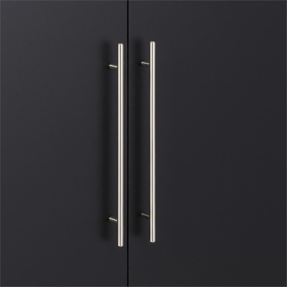 6pc 120" Hangups Storage Cabinet Set Black - Prepac: Wall Mounted, Workshop Organization, Secure Mounting