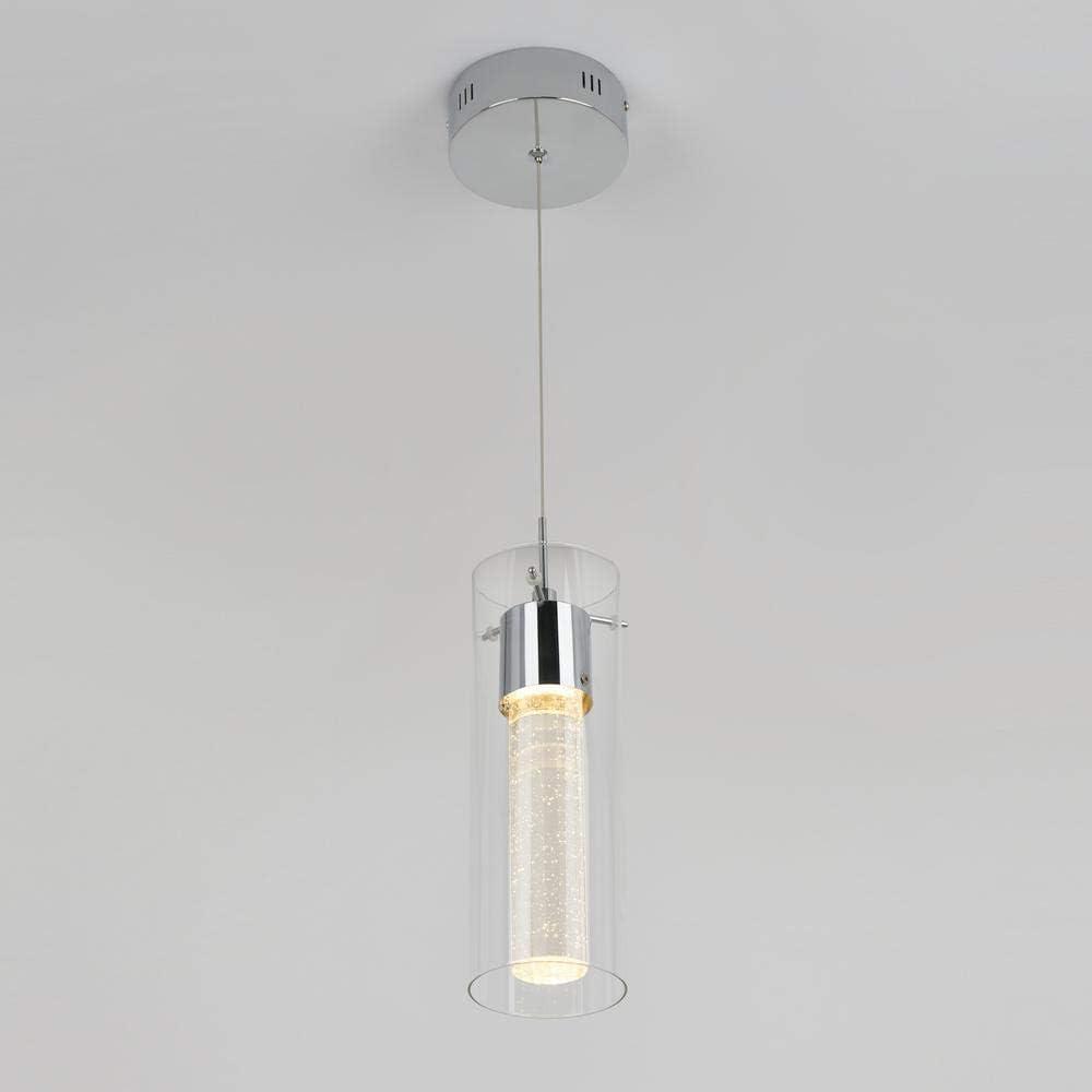 Artika Essence 7.5-Watt Chrome Integrated LED Pendant Light