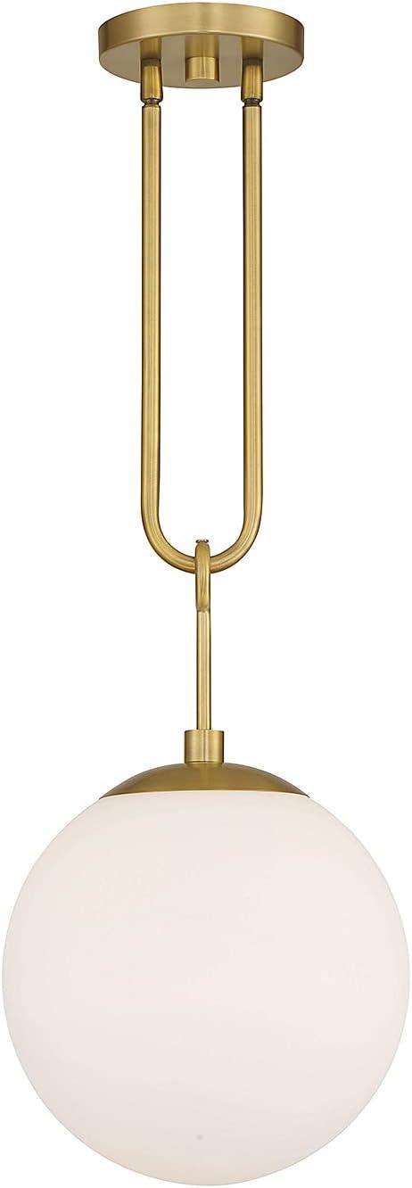 Savoy House Becker 1 - Light Pendant in  Warm Brass