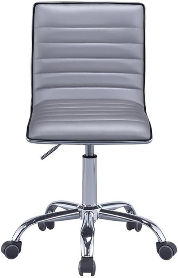 ACME Alessio Office Chair in Silver and Chrome