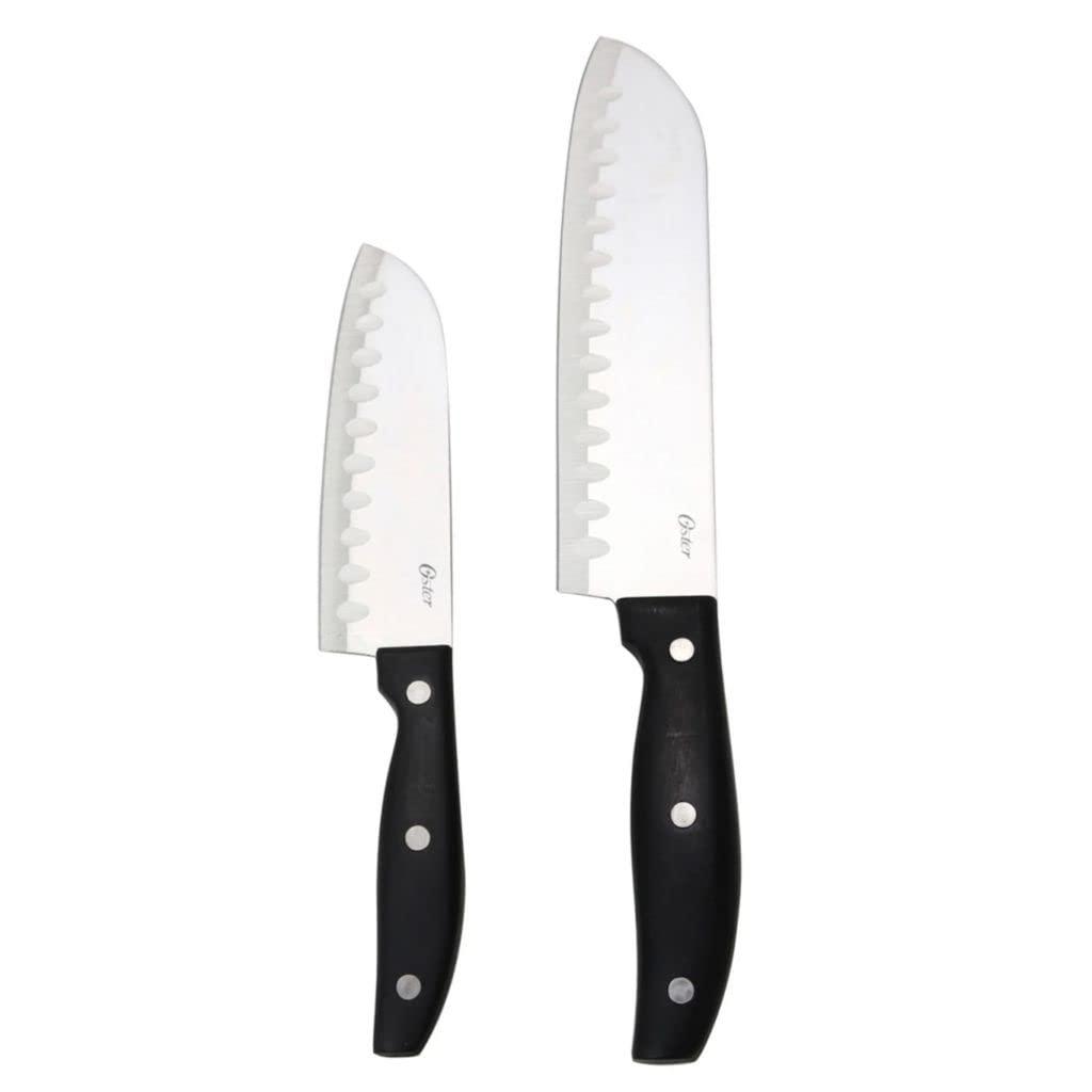 Oster Granger 2 Piece Santoku Knife Set