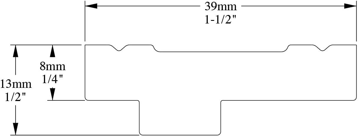 1/2"H x 78"W x 1 1/2"D Crown Moulding