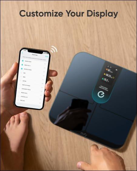 eufy P3 by Anker Wi-Fi Fitness Tracking Smart Scale, 400lb Capacity