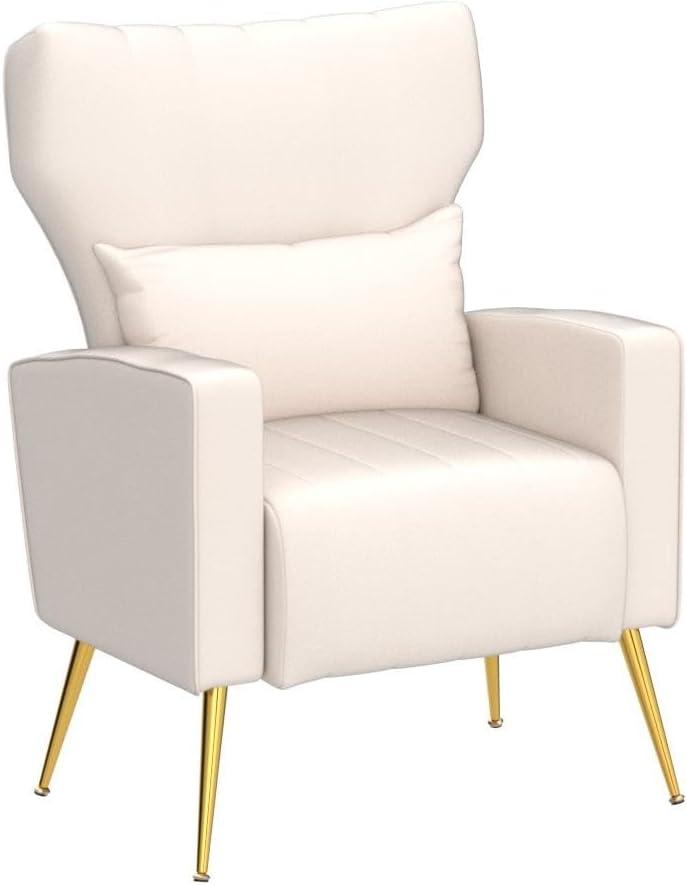 Mercer41 Upholstered Accent Chair With Pillow For Living Room(set of 2) (Set of 2)