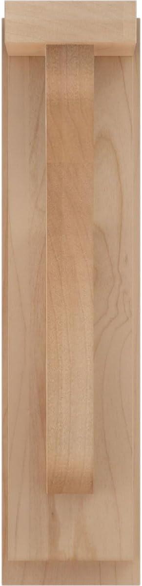 Ekena Millwork 2 1/2"W x 10 3/4"D x 10 1/4"H Reece Shelf Bracket, Alder