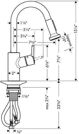 Talis S Pull Down Single Handle Kitchen Faucet