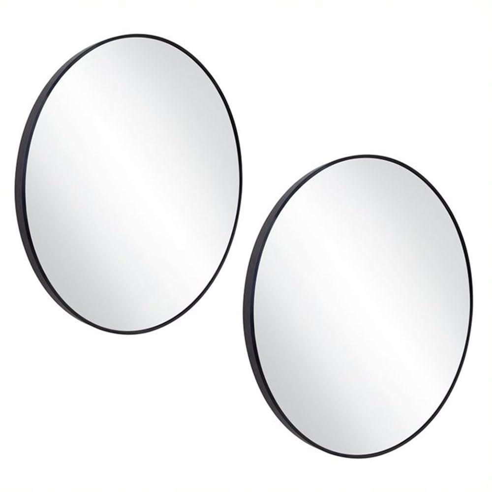 Design House Kenna 28" Round Wall Accent Mirror