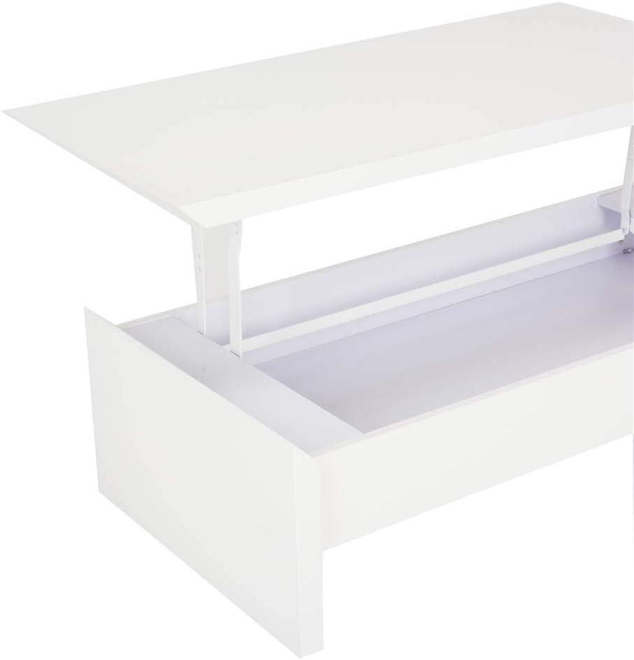 Kinsley Lift-Top Coffee Table - White - Safavieh