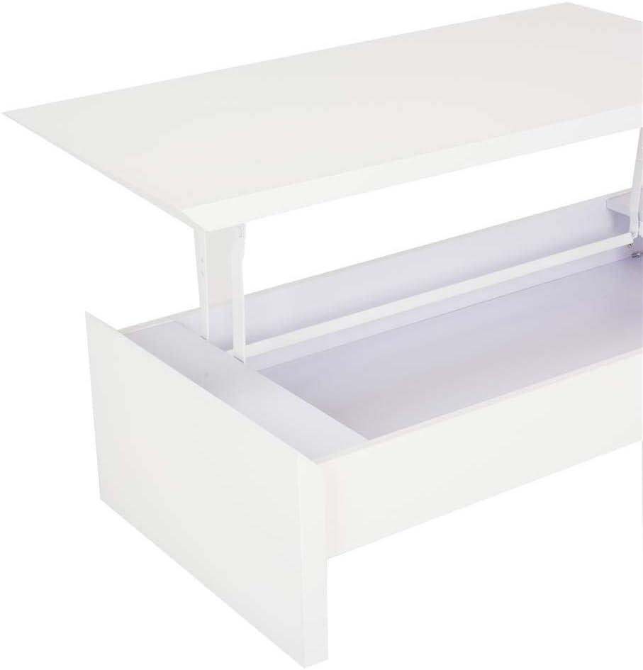 Kinsley Lift-Top Coffee Table - White - Safavieh