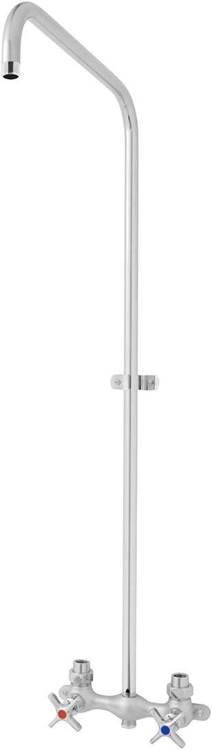 Commander Exposed Wall Mount Outdoor Shower