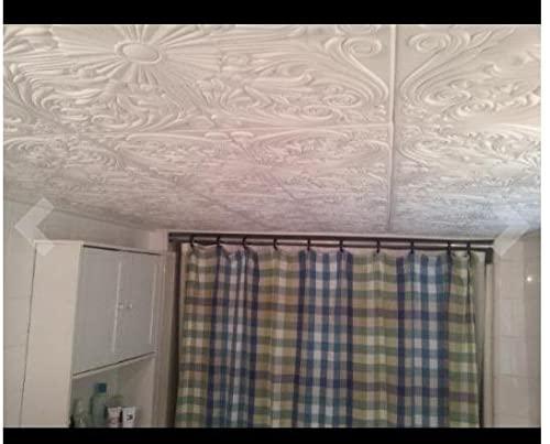 Antique Ceilings White Styrofoam Ceiling Tile Astana (Package of 8 Tiles) - same as Spanish Silver and R139