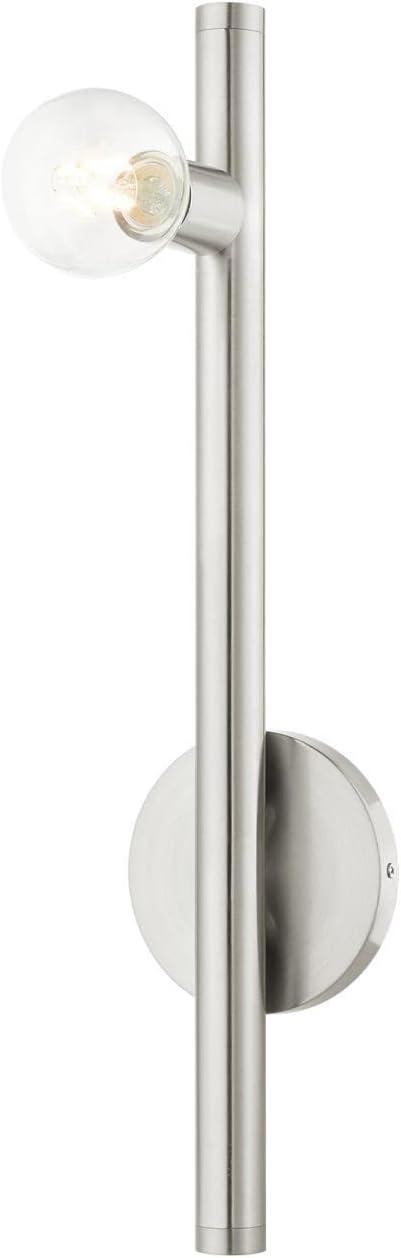 Livex Lighting Bannister 1 - Light Wall Light in  Brushed Nickel