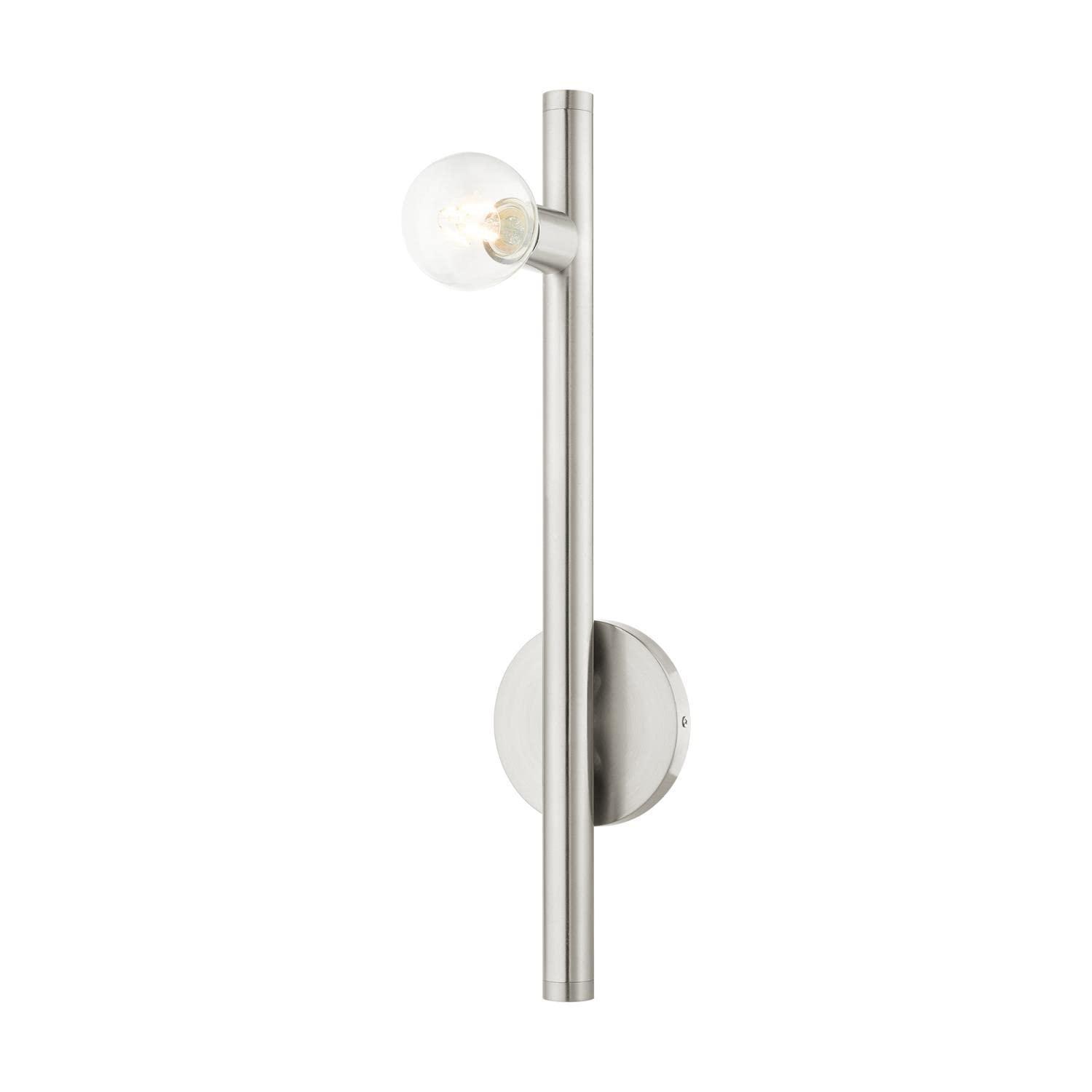 Livex Lighting Bannister 1 - Light Wall Light in  Brushed Nickel