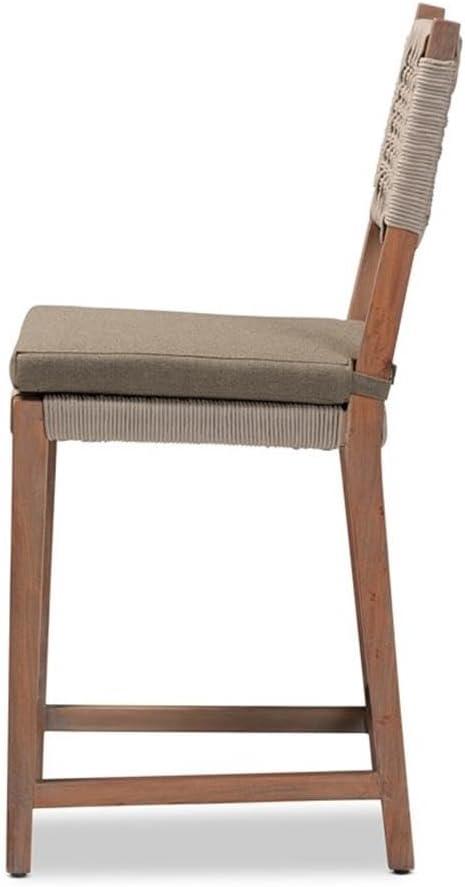 Bayou Breeze Datavia Solid Wood Counter Stool