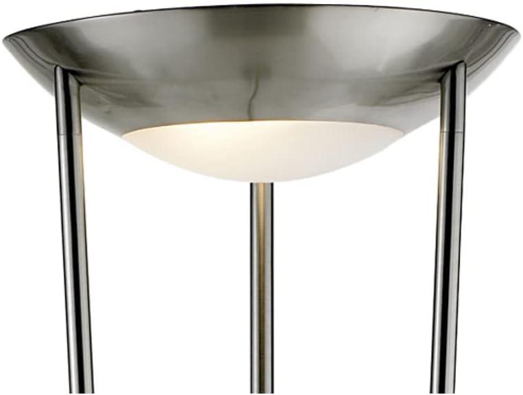 Adesso 5233-22 Odyssey Silver Floor Lamp