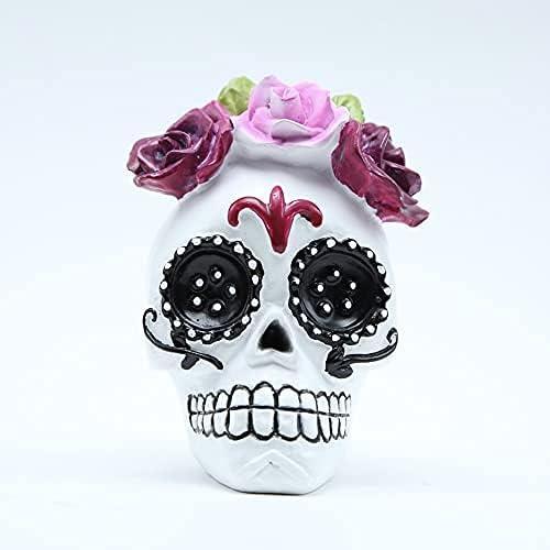 Day of The Dead Skull Couple, Sugar Skull, Halloween Decor, Skeleton Set,  Figurines & Knick-Knacks