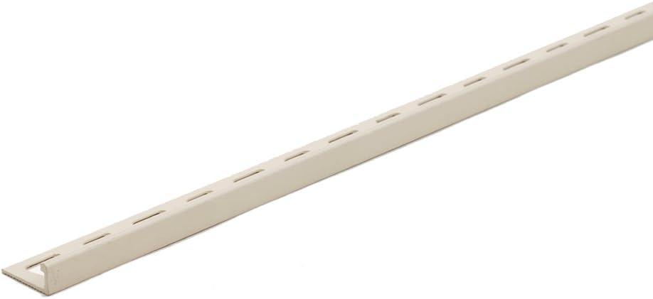 M-D Building Products 19750 3/8 in. x 96 in. Sandstone Aluminum Tile Edge