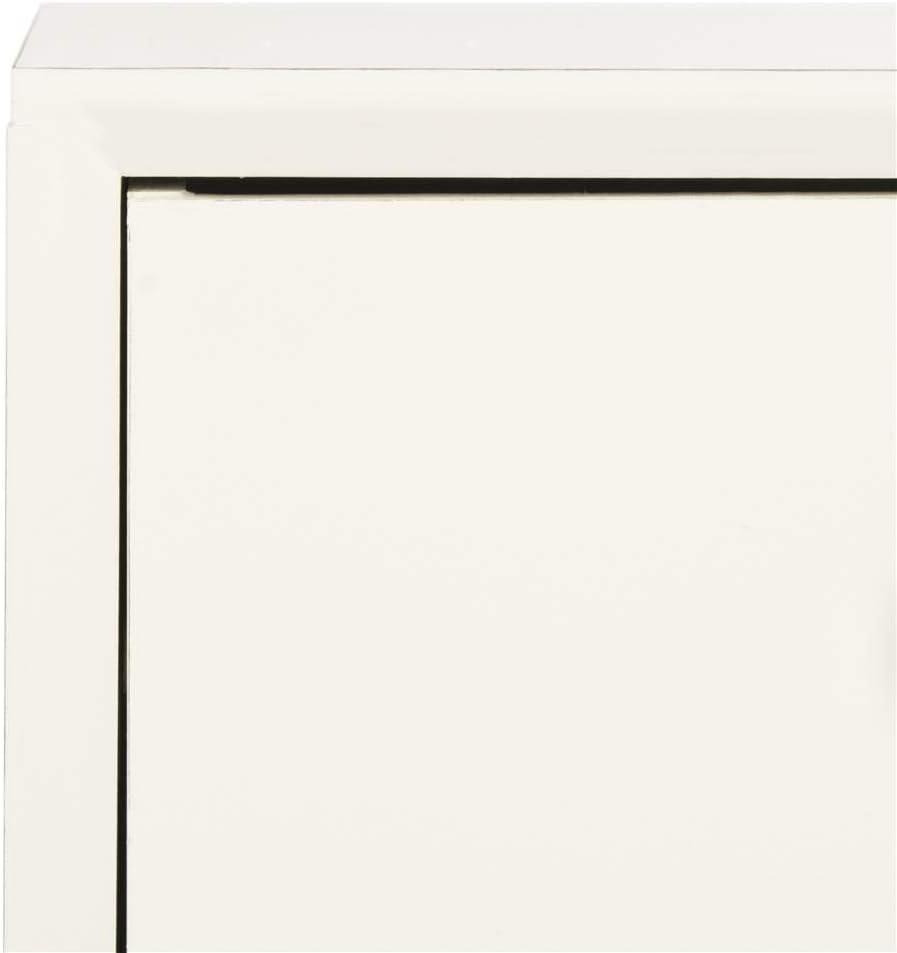 Pomona 3 Drawer Accent Table - CHS5700 - Vintage White - Safavieh