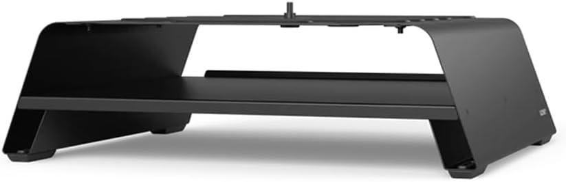 Black Steel Outdoor Pizza Oven Booster Stand