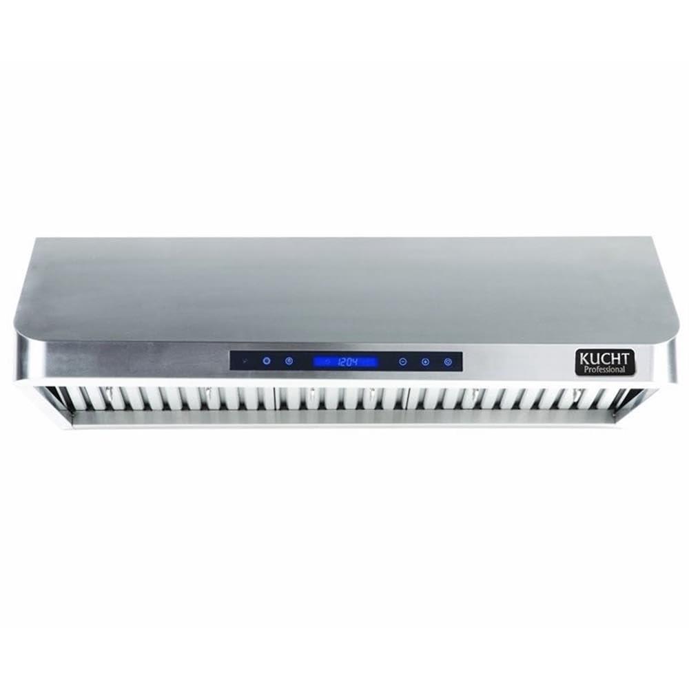 Kucht 36" Stainless Steel 900 CFM Ducted (Vented) Under Cabinet Range Hood with Baffle Filter