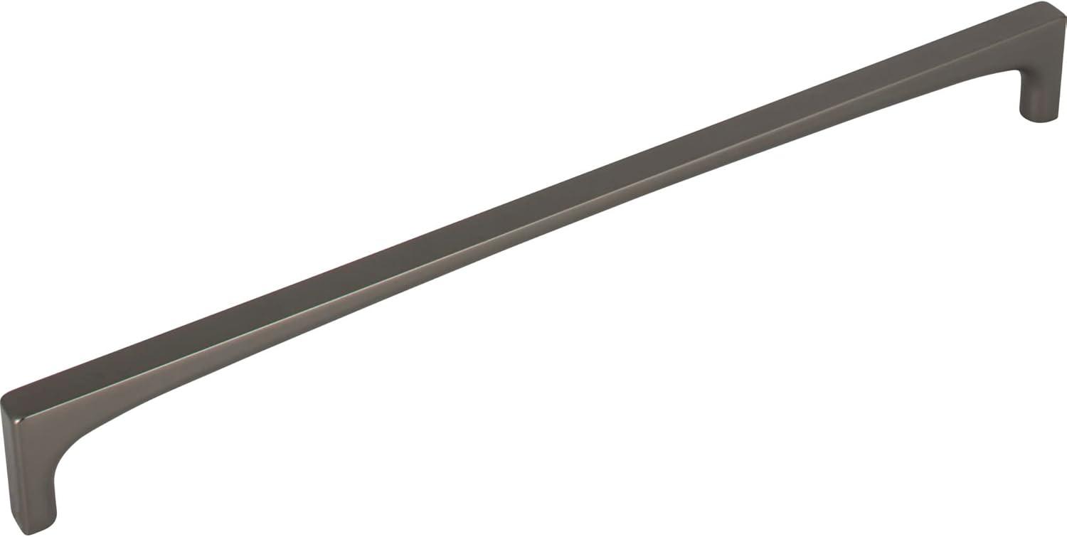 Honey Bronze Modern Handle Bar Pull with Mounting Hardware