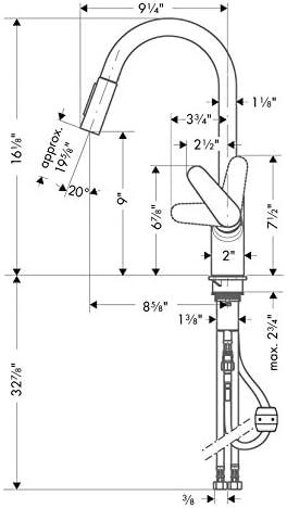 Focus Single Handle Kitchen Faucet