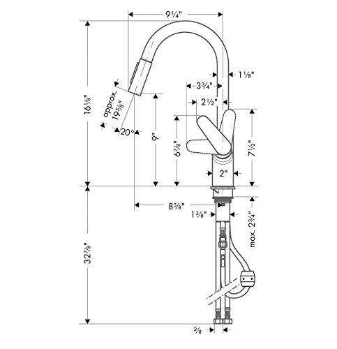 Focus Single Handle Kitchen Faucet