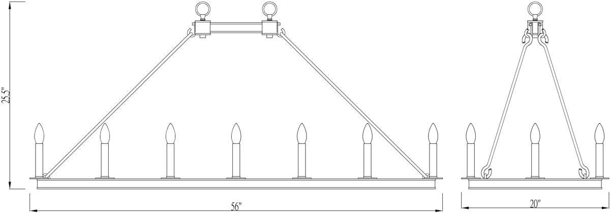 Z-Lite Barclay 16 - Light Chandelier in  Matte Black