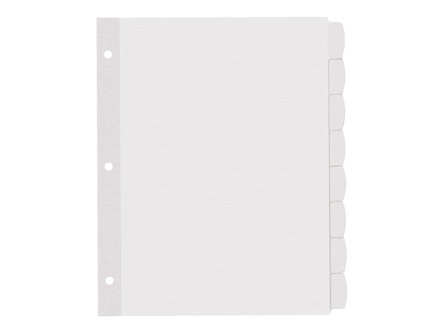 Avery Big Tab Printable Label Dividers, Easy Peel Labels, 8 Tabs
