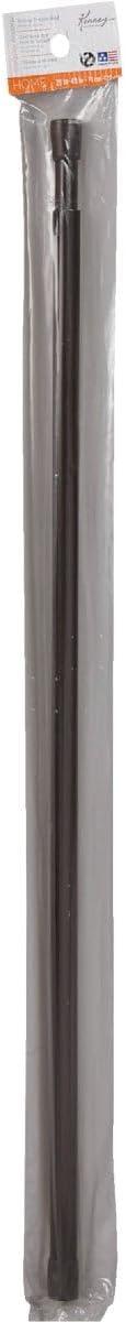 Carlisle Adjustable Brown Metal Tension Rod 48-75 inches