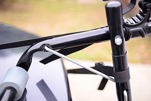 Allen Sports Deluxe 2-Bike Trunk Mount Rack, Model 102DN-R