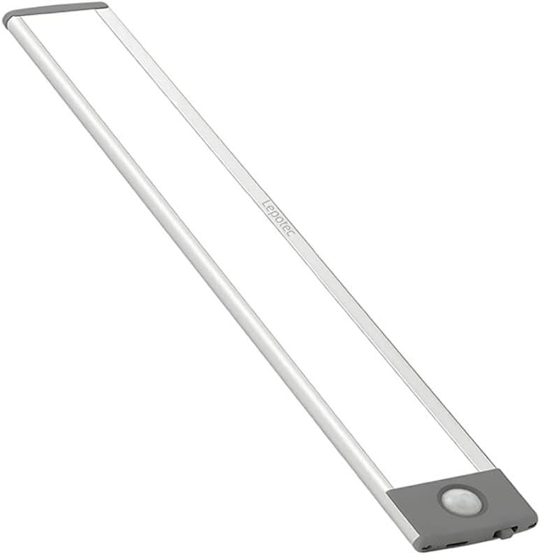 LEPOTEC 2022 30 LED Under Counter Closet Lighting, Pantry Light, LED Motion Sensor Cabinet Light Battery Powered Operated Light 2500mah Rechargeable Wireless Motion Sensor Closet Light