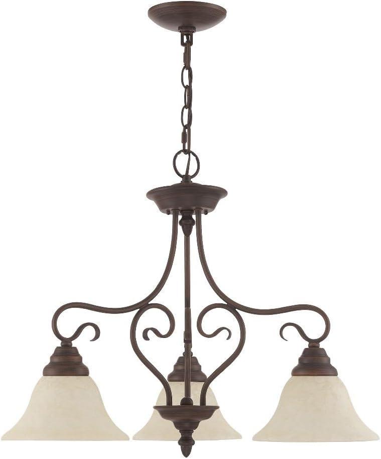 Livex Lighting Coronado 3 - Light Chandelier in  Brushed Nickel